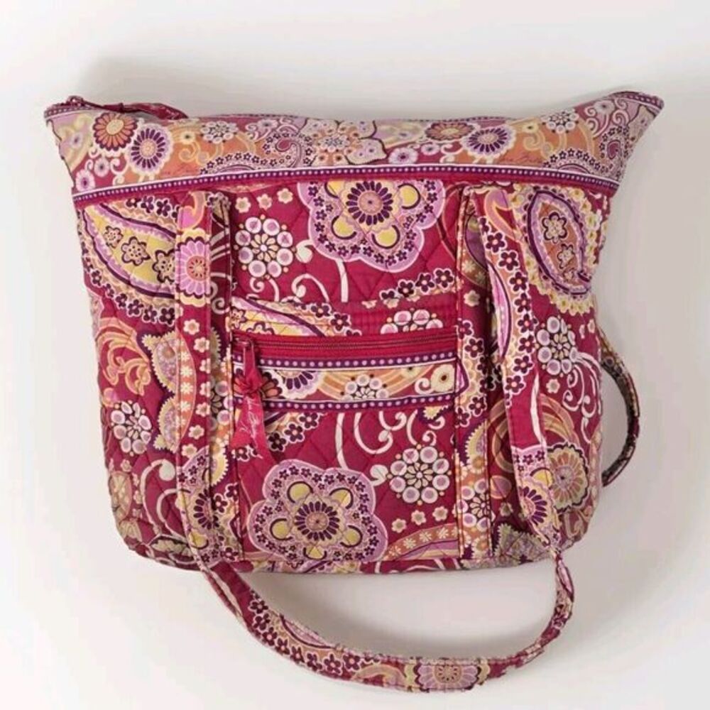 Vera Bradley Raspberry Fizz Retired Pattern Mediu… - image 1